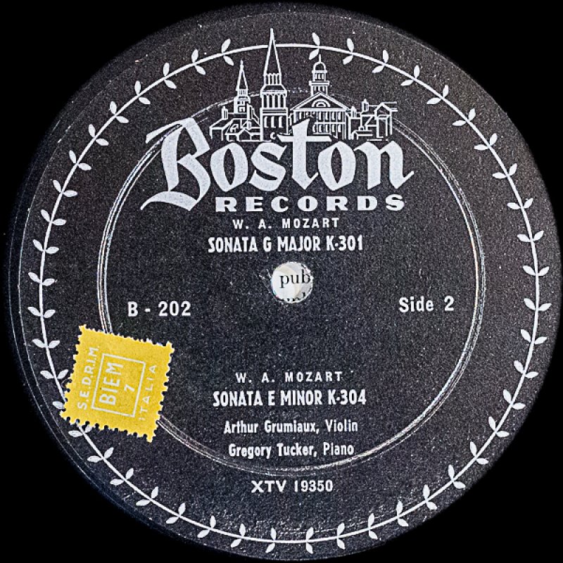 画像4: アルテュール・グリュミオー（Vn）/J.S.BACH:CHACONNE他 (4)