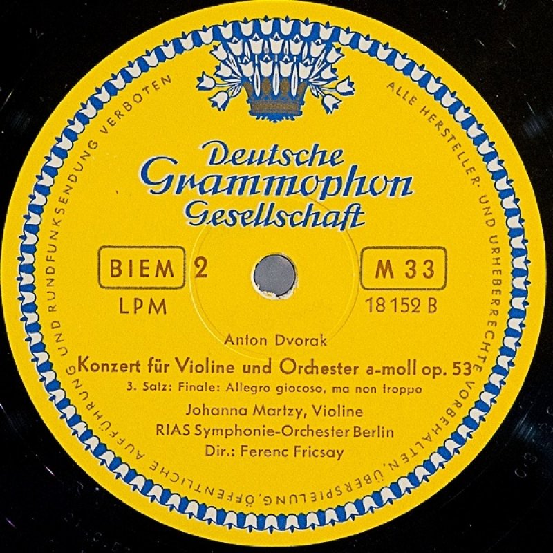 画像4: ヨハンナ・マルツィ（Vn）/ドヴォルザーク：ヴァイオリン協奏曲イ長調作品53 (4)