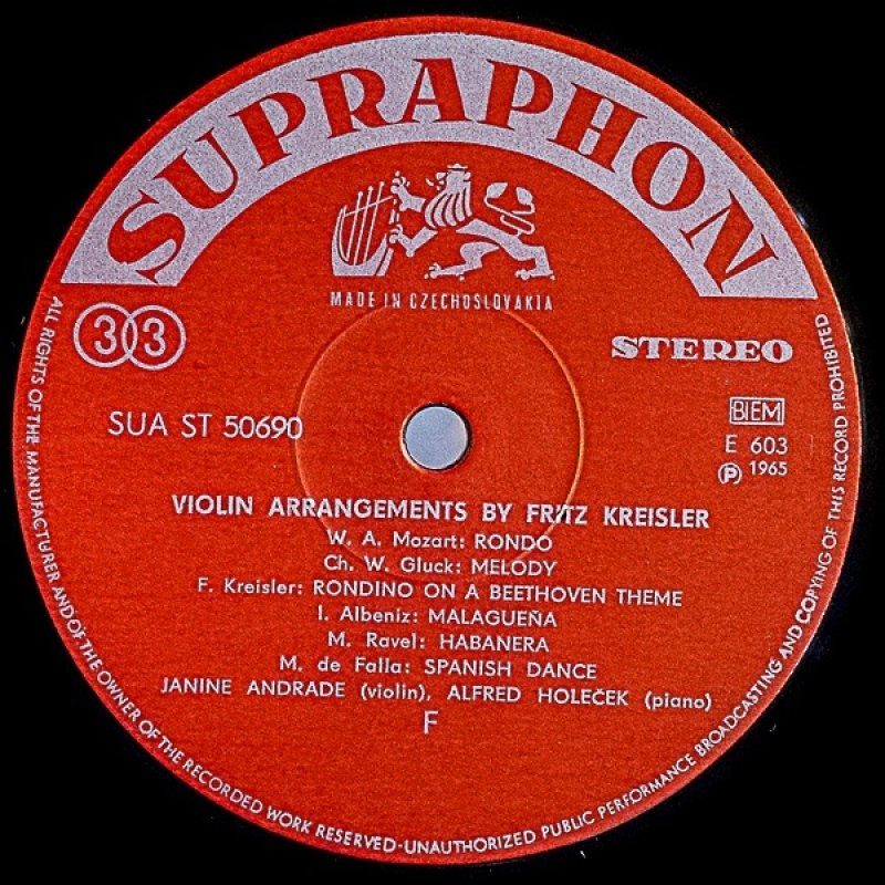 画像3: ジャニー・アンドラーデ（Vn）/FAMOUS VIOLIN ENCORES (3)