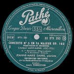 画像3: ジャン・マリー・ダルレ（pf）/サン＝サーンス：ピアノ協奏曲第5番ヘ長調作品103 (3)