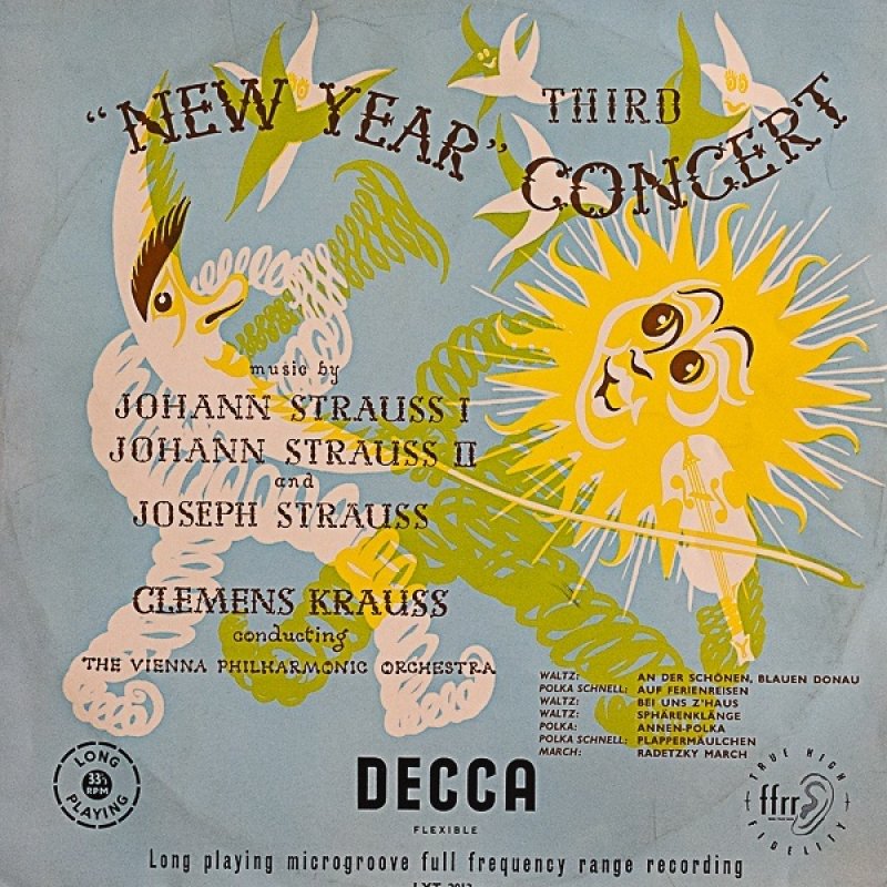 画像1: クレメンス・クラウス指揮/THIRD"NEW YEAR"CONCERT (1)
