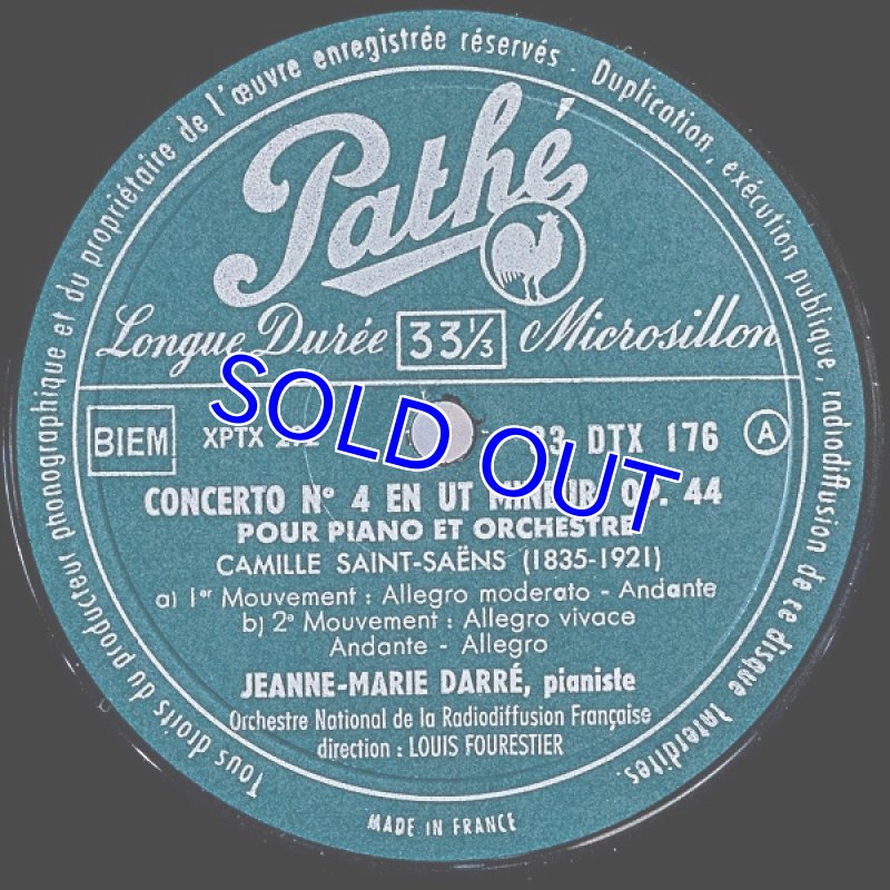 画像3: ジャン・マリー・ダルレ（pf）/サン＝サーンス：ピアノ協奏曲第2番、第4番 (3)