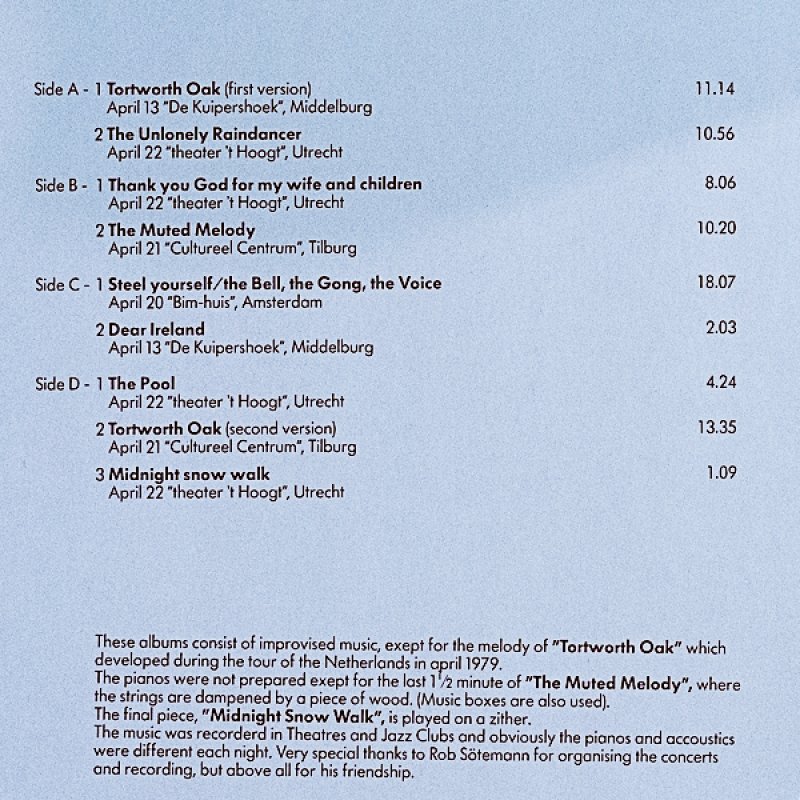 画像5: キース・ティペット（p）/THE UNLONELY RAINDANCER (5)