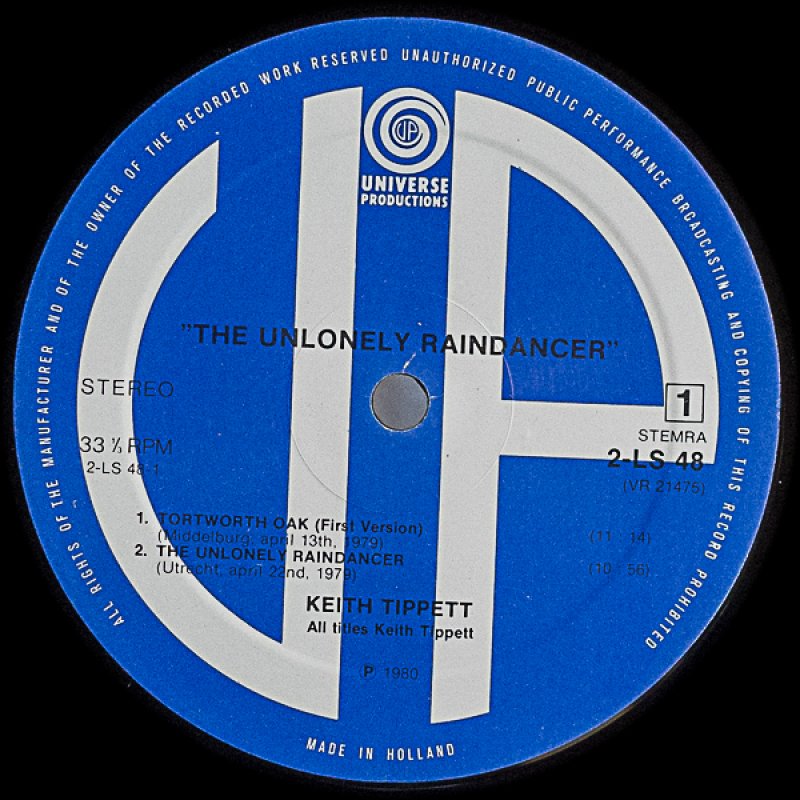 画像4: キース・ティペット（p）/THE UNLONELY RAINDANCER (4)