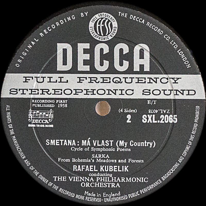 画像6: ラファエル・クーベリック指揮/スメタナ：我が祖国 (6)