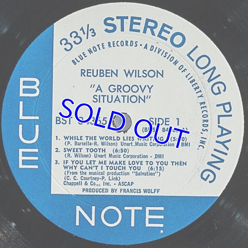 画像3: リューベン・ウィルソン（Org）/A GROOVY SITUATION (3)