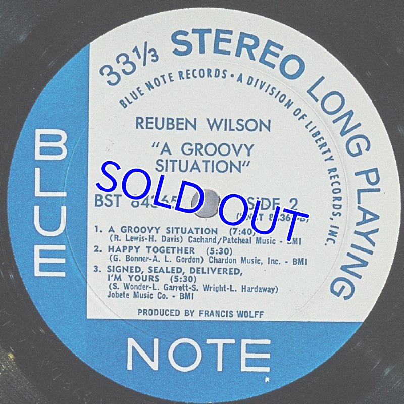 画像4: リューベン・ウィルソン（Org）/A GROOVY SITUATION (4)