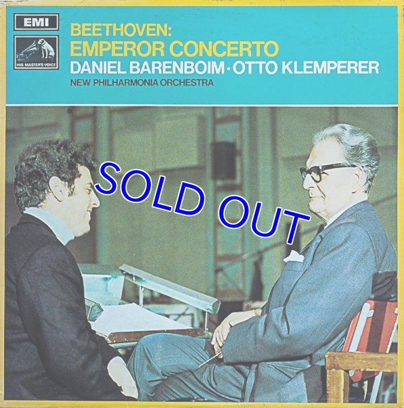 画像1: ダニエル・バレンボイム（pf）/ベートーヴェン：ピアノ協奏曲第5番「皇帝」変ホ長調作品73 (1)