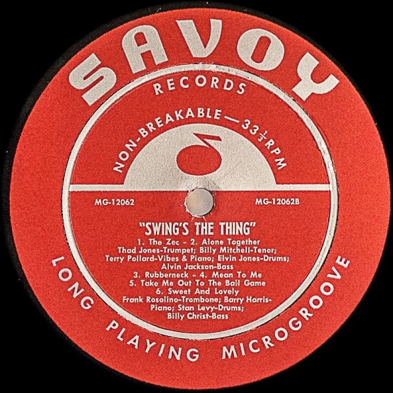 画像4: サド・ジョーンズほか（tp）/SWING....NOT SPRING（RVG手書き刻印） (4)