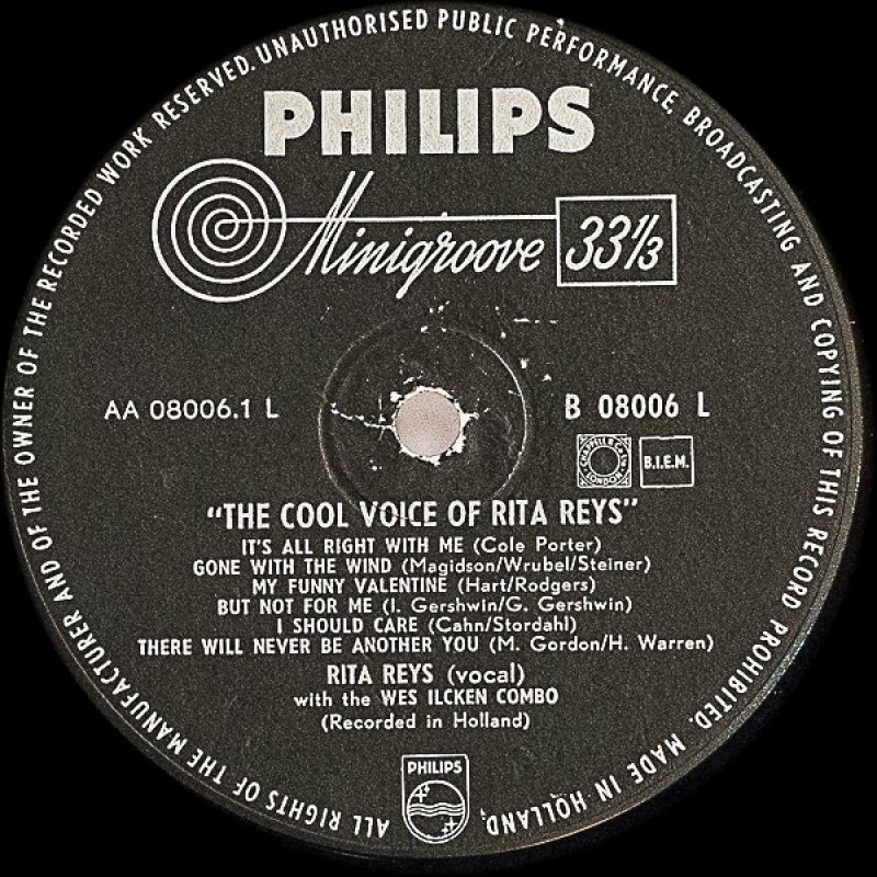 画像4: リタ・ライス/THE COOL VOICE OF RITA REYS (4)