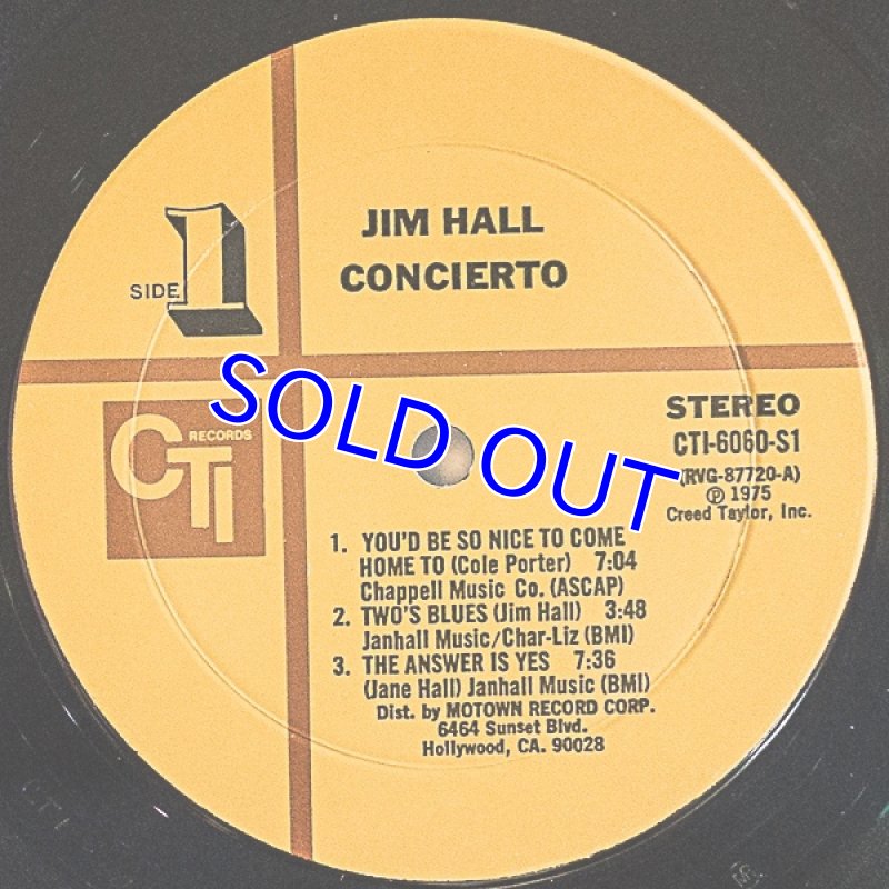 画像3: ジム・ホール(g)/CONCIERTO (3)