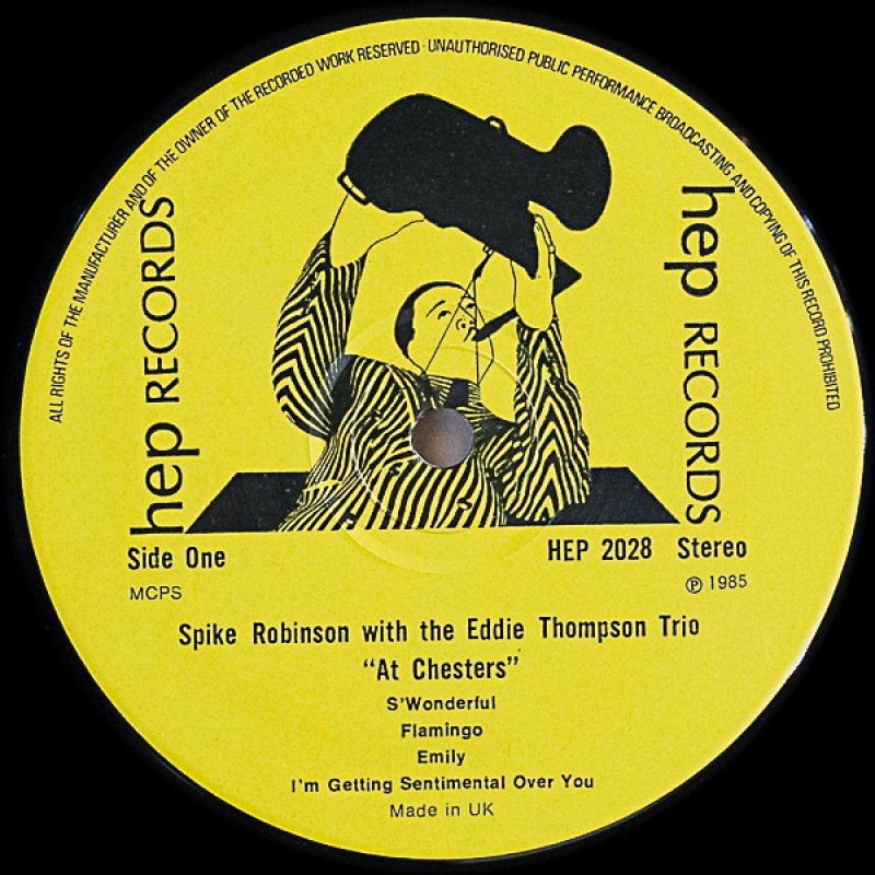 画像3: スパイク・ロビンソン(ts)/WITH THE EDDIE THOMPSON TRIO (3)