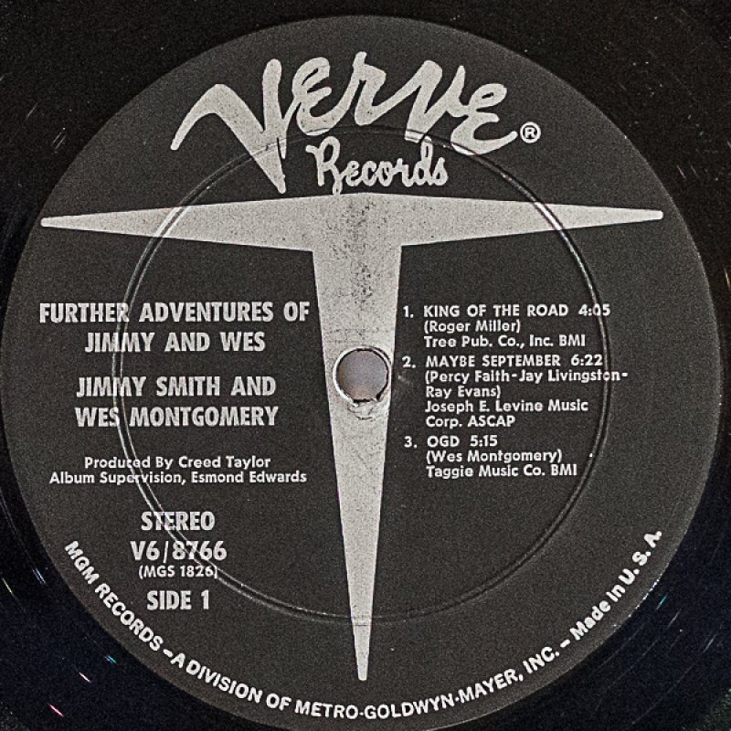 画像3: ジミー・スミス(org)/FURTHER ADVENTURES OF JIMMY AND WES (3)