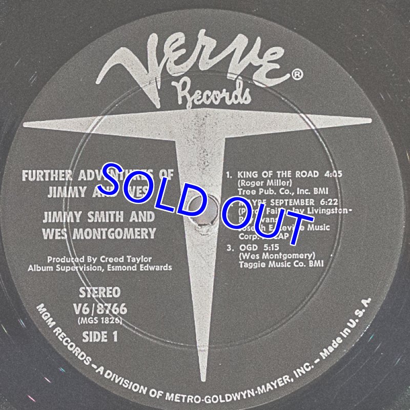 画像3: ジミー・スミス（org）/FURTHER ADVENTURES OF JIMMY AND WES (3)