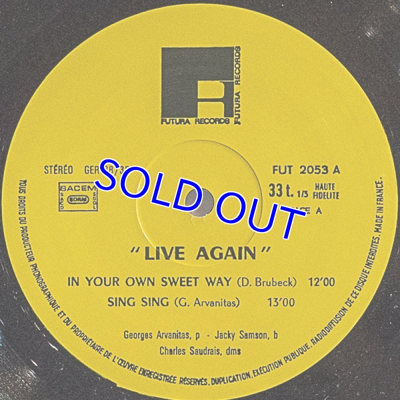 画像3: ジュルジュ・アルバニタ・トリオ/LIVE AGEIN(2枚組) (3)