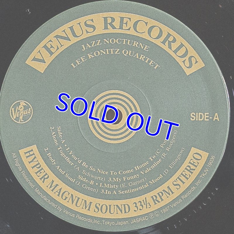 画像3: リー・コニッツ・カルテット/ジャズ・ノクターン (3)