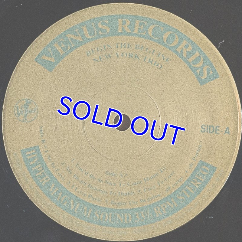 画像3: ニューヨーク・トリオ/ビギン・ザ・ビギン (3)