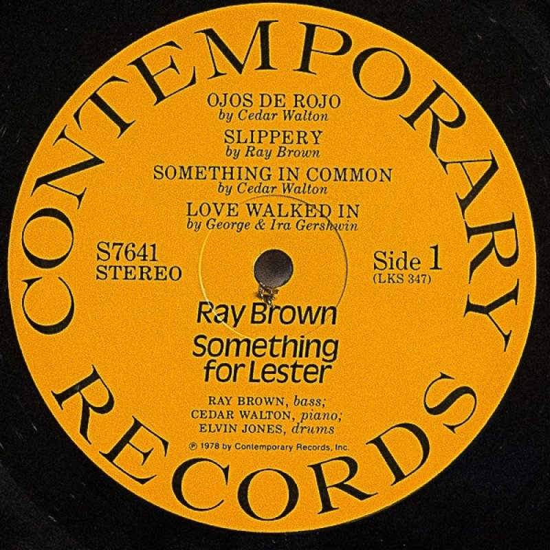 画像3: レイ・ブラウン（b）/SOMETHING FOR LESTER (3)