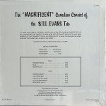 画像2: ビル・エヴァンス/THE MAGNIFICENT CANADIAN CONCERT OF（加） (2)