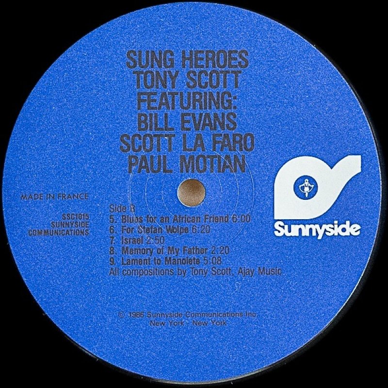 画像3: トニー・スコット（cl）/SUNG HEROES（仏） (3)