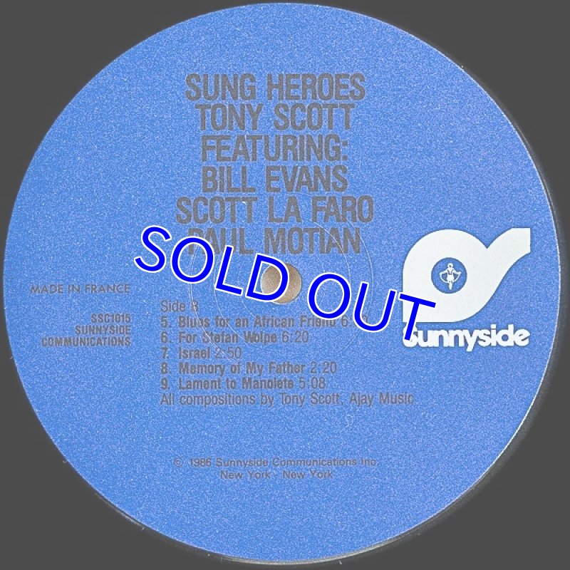 画像3: トニー・スコット（cl）/SUNG HEROES（仏） (3)