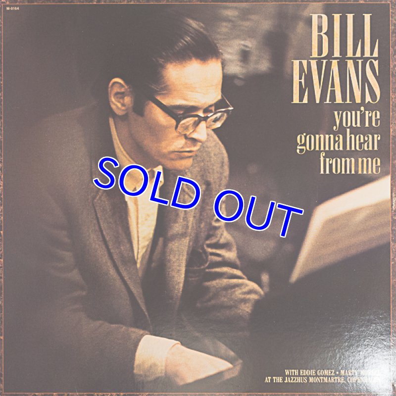 画像1: ビル・エヴァンス/YOU'RE GONNA HEAR FROM ME（US） (1)