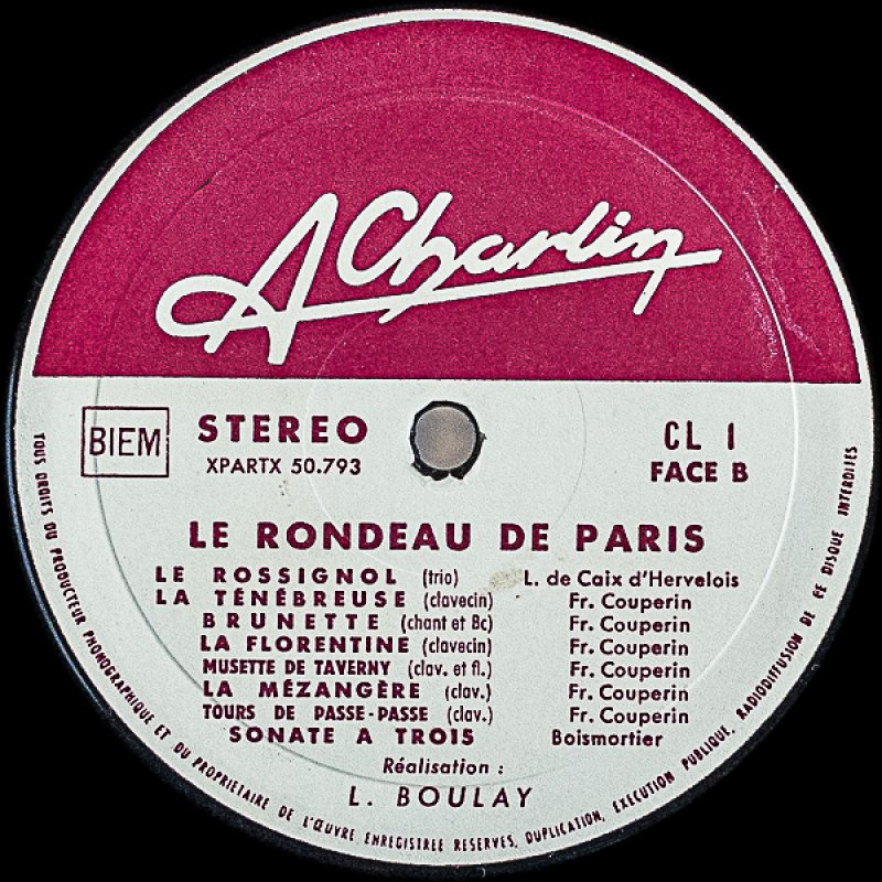 画像4: ローレンス・ブレー（クラブサン）/LE RONDEAU DE PARIS (4)