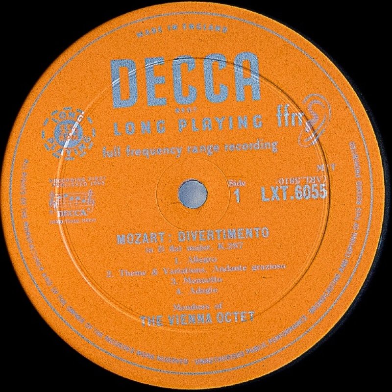 画像3: ウィーン八重奏団/モーツァルト:ディヴェルトメント第15番K.287 (3)