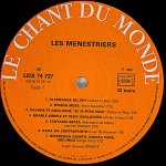 画像4: ヘンリ・アニェル（Lute）/LES MENESTRIERS（仏盤） (4)