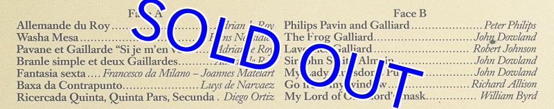 画像3: ヘンリ・アニェル（Lute）/LES MENESTRIERS（仏盤） (3)