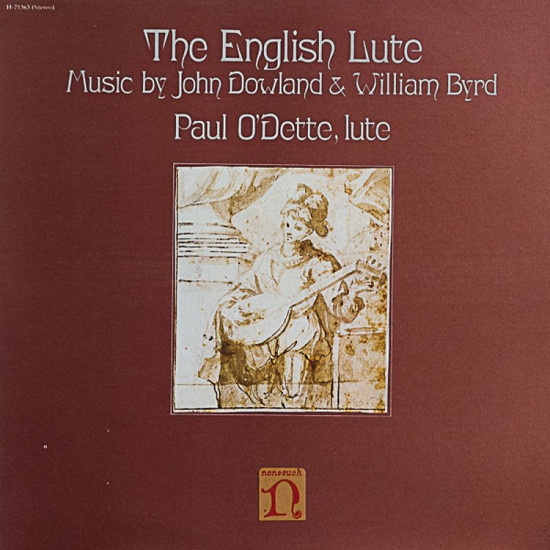 画像1: ポール・オデット（Lute）/THE ENGLISH LUTE（米盤） (1)