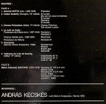 画像3: アンドラーシュ・ケチケーシュ（Lute）/LE LUTH A LA RENAISSANCE（仏盤） (3)
