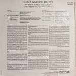 画像2: アンソニー・ローリー（Lute）/RENAISSANCE DUETS（英盤） (2)
