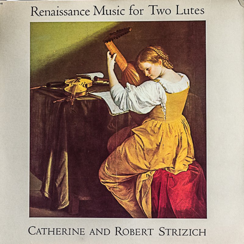 画像1: ロバート・ストリジッチ（Lute）/RENAISSANCE MUSIC FOR TWO LUTE（英盤） (1)