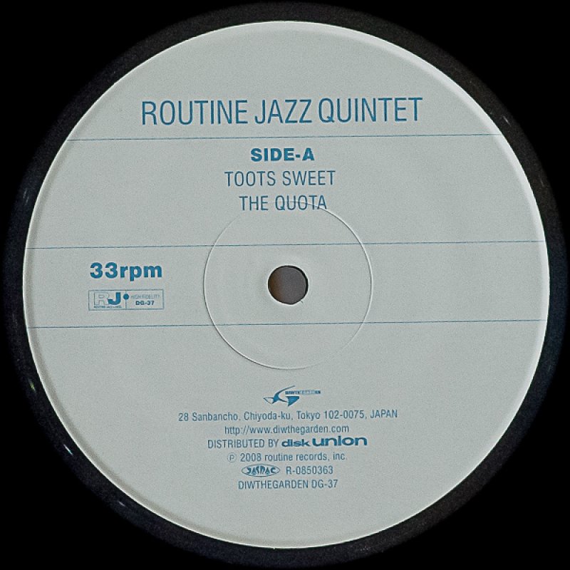 画像3: ルーティン・ジャズ・クインテット/ROUTINE JAZZ QUINTET (3)