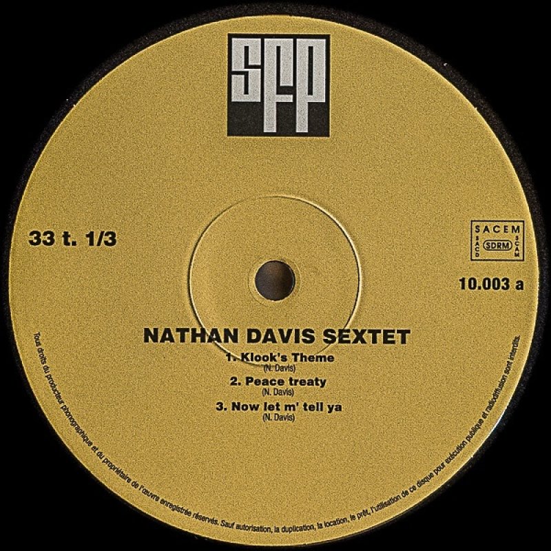 画像3: ネイサン・デイヴィス(ts,ss)/NATHAN DAVIS SEXTET (3)