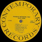 画像3: フィニアス・ニューボーン・トリオ/BACK HOME (3)