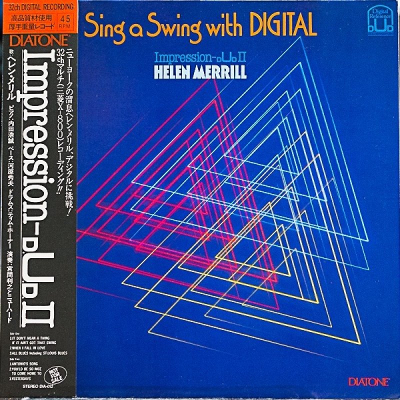 画像1: ヘレン・メリル/Sing a Swing with DIGTAL (1)