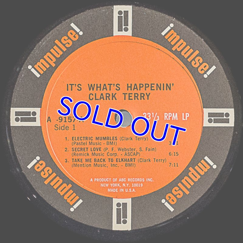 画像3: クラーク・テリー（tp）/IT'S WHAT'S HAPPENIN' (3)