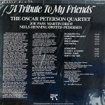画像2: オスカー・ピーターソン（p）/A TRIBUTE TO MY FRIENDS (2)