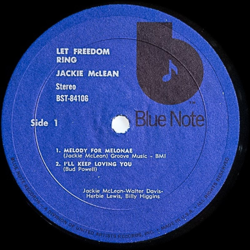 画像3: ジャッキー・マクリーン（as）/LET FREEDOM RING（RVG） (3)