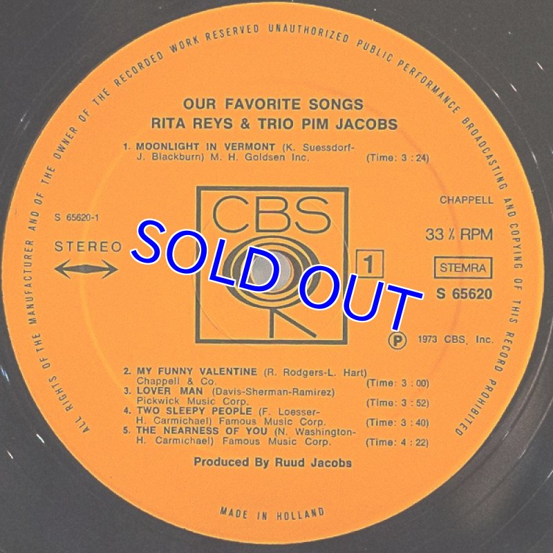 画像3: リタ・ライス/OUR FAVORITE SONGS　 (3)