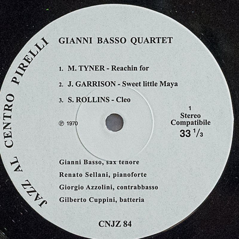 画像3: ジャンニ・バッソ・カルテット/JAZZ AL CENTRO PIRELLI (3)