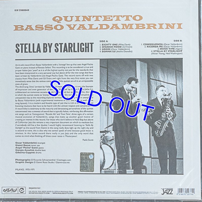 画像2: バッソ・バルダンブリーニ・クインテット/STELLA BY STARKIGHT (2)
