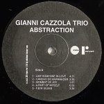 画像3: ジャンニ・カッツォーラ・トリオ/ABSTRACTION (3)
