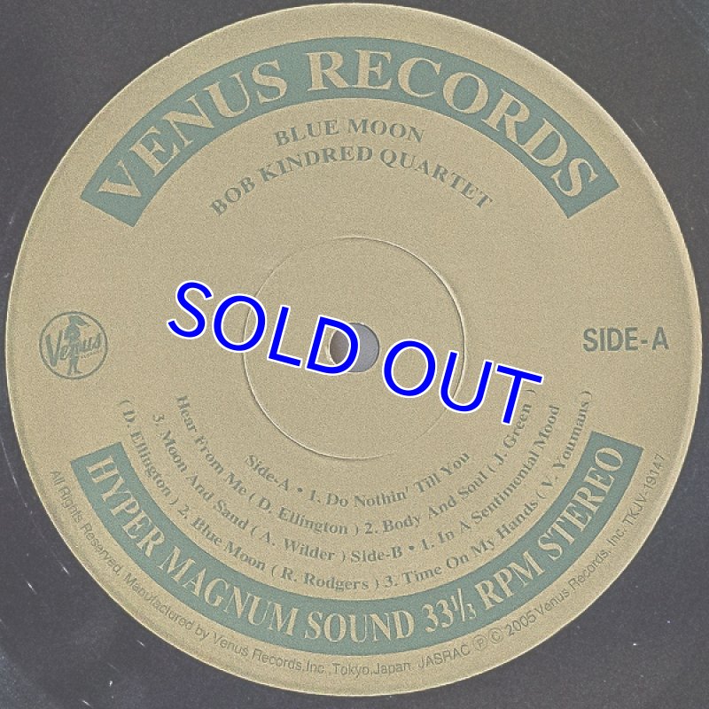 画像3: ボブ・キンドレッド・カルテット/ブルー・ムーン (3)