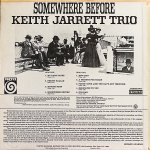 画像2: キース・ジャレット・トリオ/SOMEWHERE BEFORE（美品） (2)