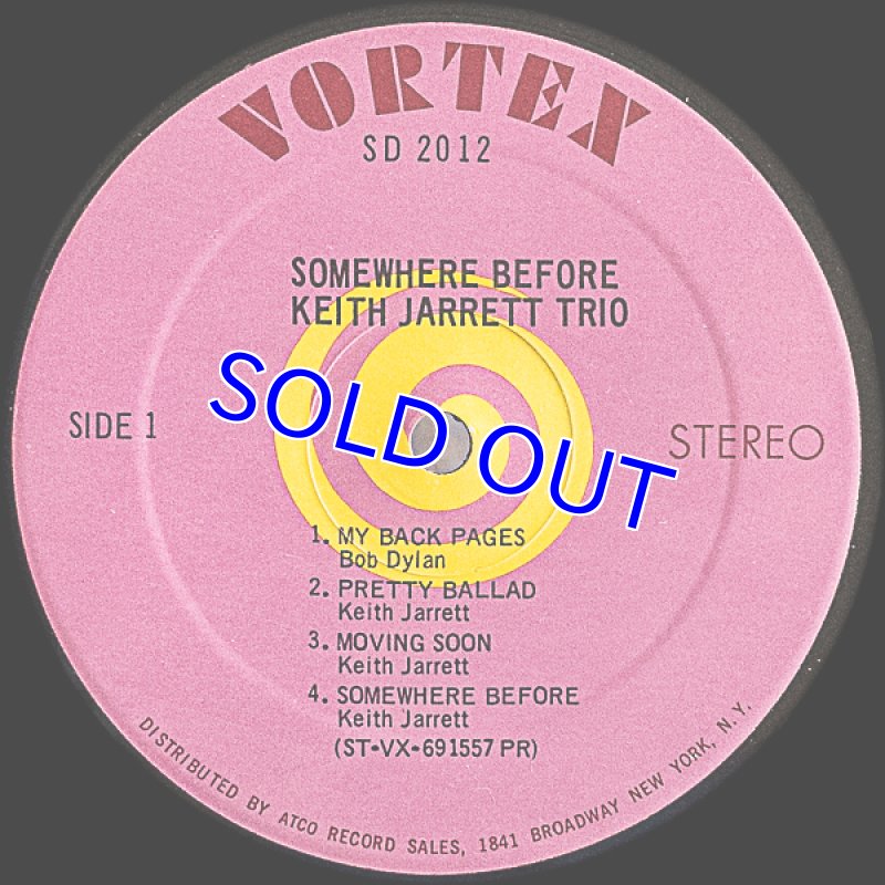 画像3: キース・ジャレット・トリオ/SOMEWHERE BEFORE（美品） (3)