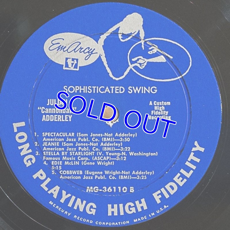 画像4: キャノンボール・アダレイ（as）/SOPHISTICATED SWING (4)