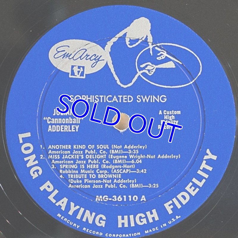 画像3: キャノンボール・アダレイ（as）/SOPHISTICATED SWING (3)